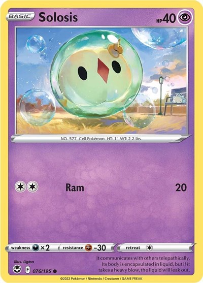 Solosis #76 Silver Tempest