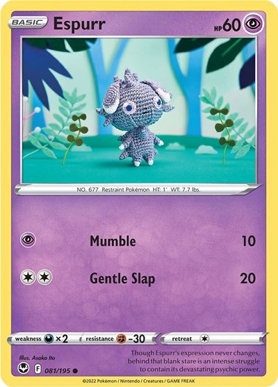 Espurr #81 Silver Tempest