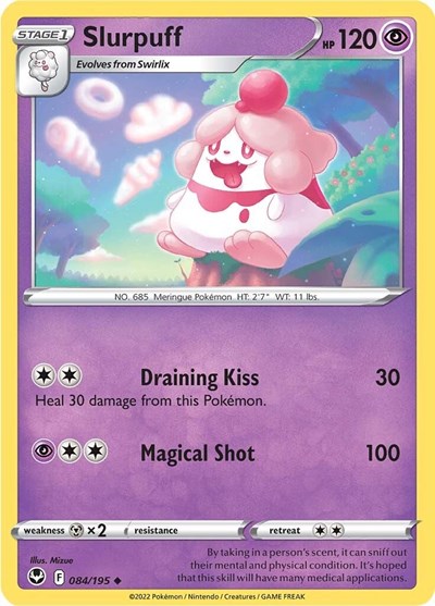 Slurpuff #84 Silver Tempest