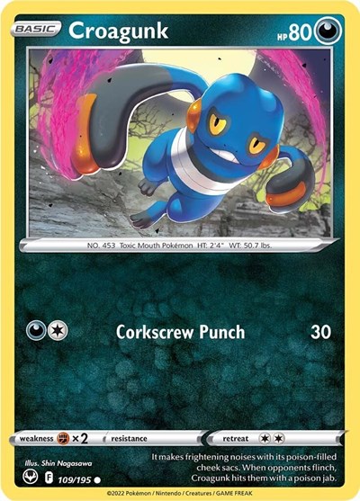 Croagunk #109 Silver Tempest