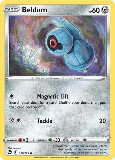 Beldum #117 Silver Tempest