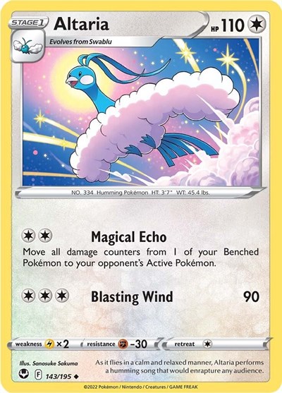 Altaria #143 Silver Tempest