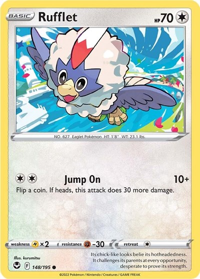 Rufflet #148 Silver Tempest