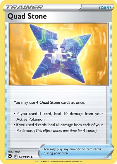 Quad Stone #163 Silver Tempest