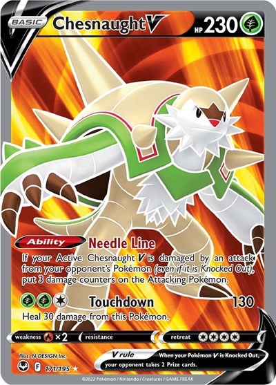 Chesnaught V #171 Silver Tempest