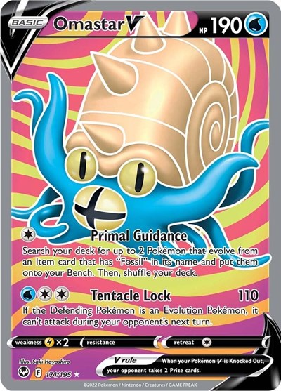 Omastar V #174 Silver Tempest