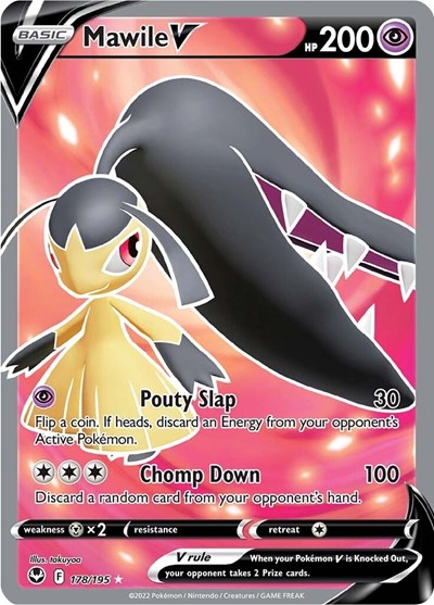Mawile V #178 Silver Tempest