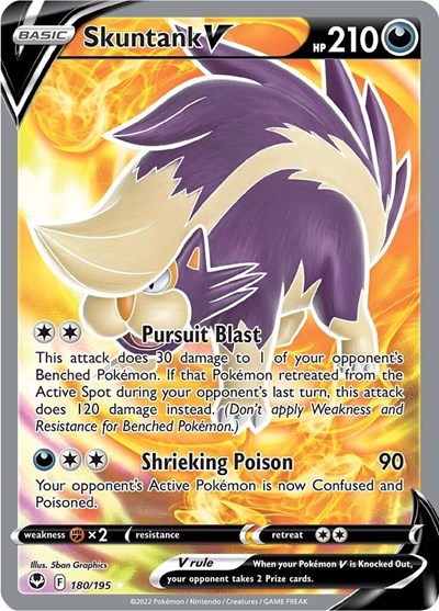 Skuntank V #180 Silver Tempest
