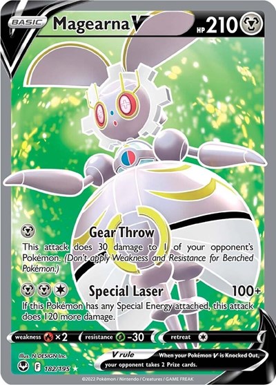 Magearna V #182 Silver Tempest