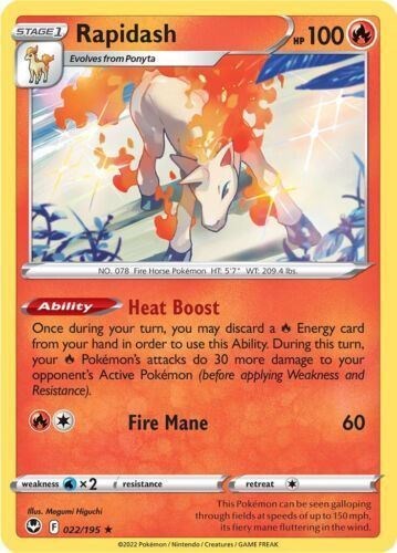 Rapidash Deck Exclusives #22