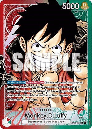 Monkey.D.Luffy (Parallel) #OP01-003 Romance Dawn