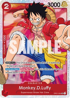 Monkey.D.Luffy #OP01-024 Romance Dawn