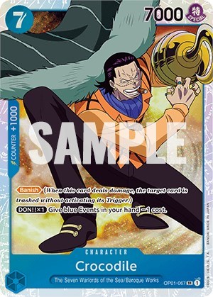 Crocodile #OP01-067 Romance Dawn
