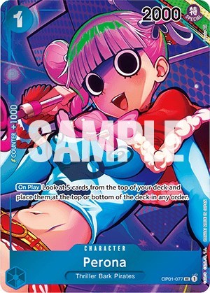 Perona (Box Topper) #OP01-077 Romance Dawn