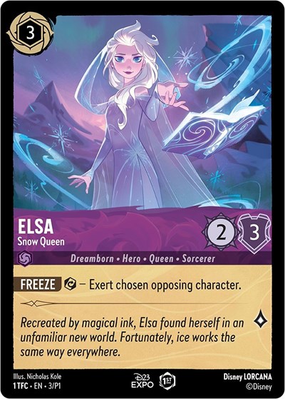 Elsa - Snow Queen #3 D23 Promos