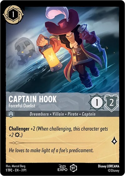 Captain Hook - Forceful Duelist #7 D23 Promos