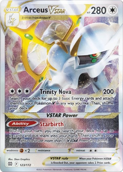 Arceus VSTAR #123 Miscellaneous Cards & Products