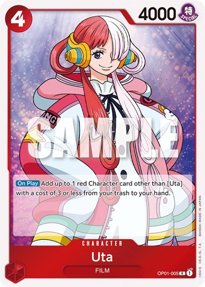 Uta #OP01-005 Romance Dawn