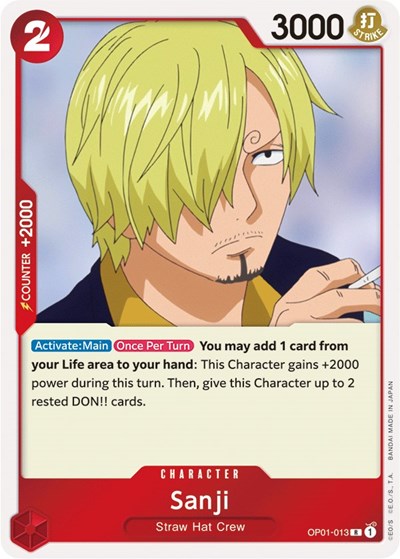 Sanji #OP01-013 Romance Dawn