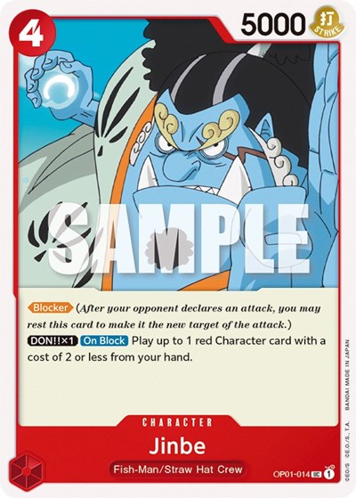Jinbe #OP01-014 Romance Dawn