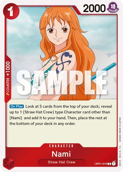 Nami #OP01-016 Romance Dawn