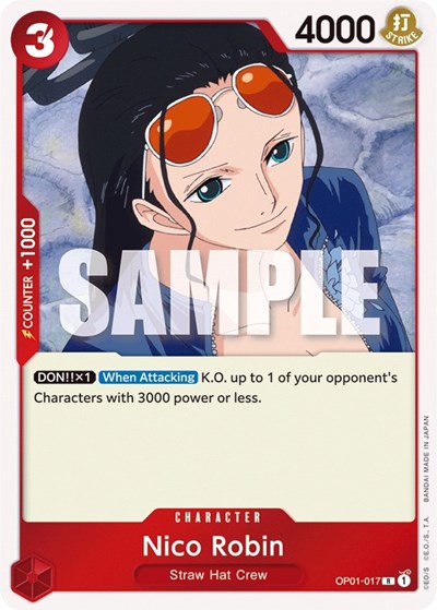 Nico Robin #OP01-017 Romance Dawn