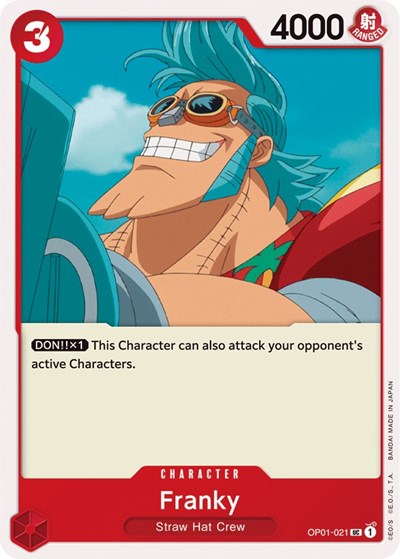 Franky #OP01-021 Romance Dawn