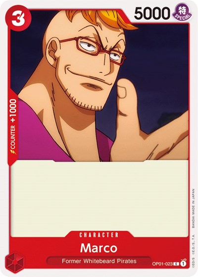 Marco #OP01-023 Romance Dawn