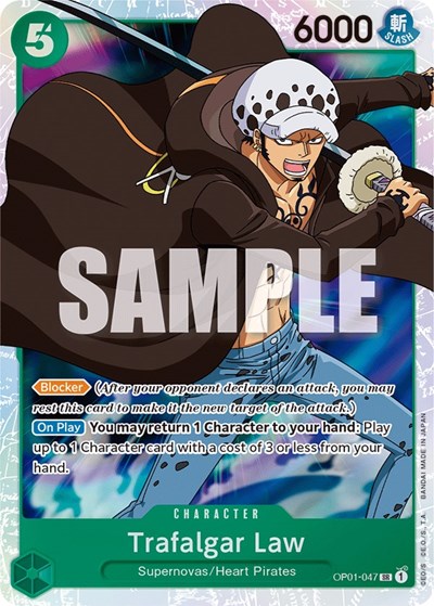 Trafalgar Law #OP01-047 Romance Dawn
