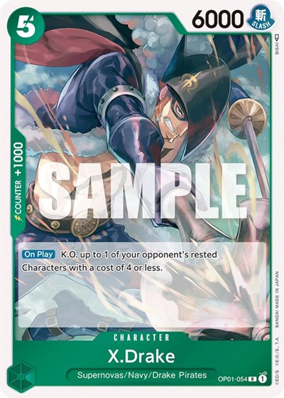 X.Drake #OP01-054 Romance Dawn