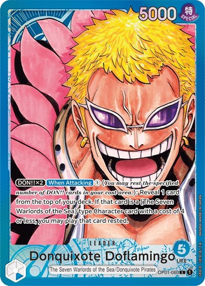Donquixote Doflamingo (Parallel) #OP01-060 Romance Dawn