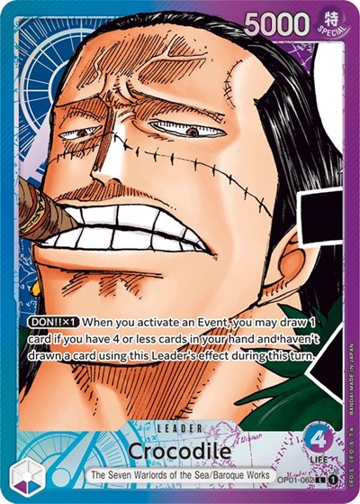 Crocodile (Parallel) #OP01-062 Romance Dawn
