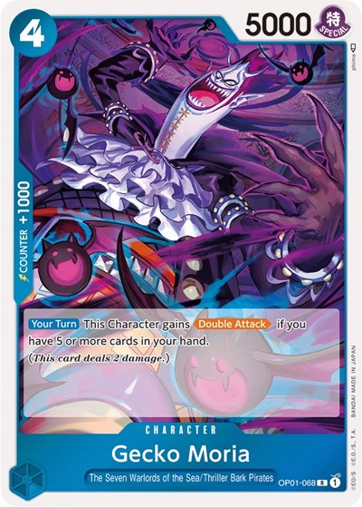 Gecko Moria #OP01-068 Romance Dawn