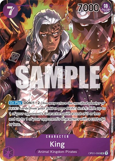 King (Parallel) #OP01-096 Romance Dawn