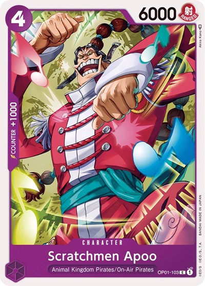 Scratchmen Apoo #OP01-103 Romance Dawn