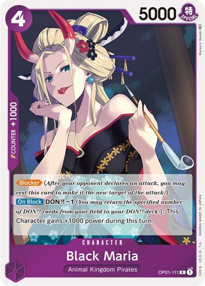 Black Maria #OP01-111 Romance Dawn
