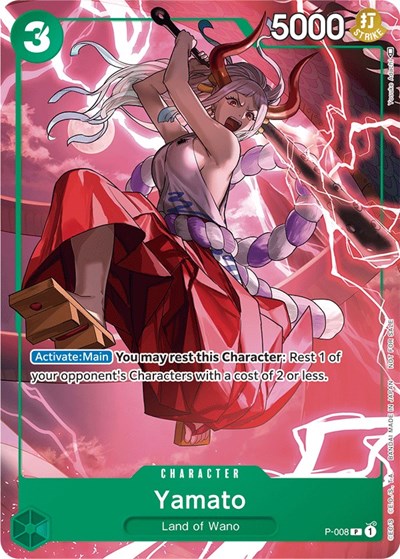 Yamato (Tournament Pack Vol. 1) #P-008 One Piece Promotion Cards