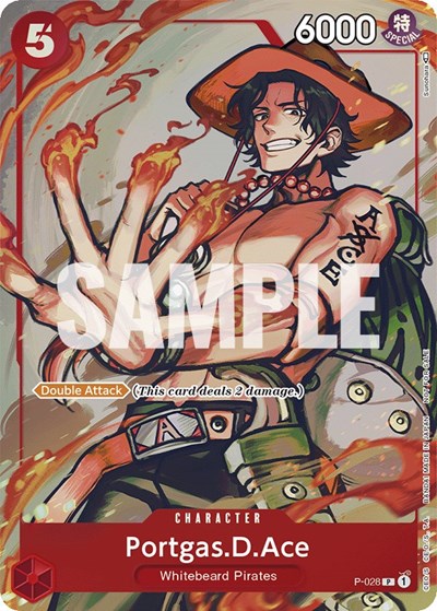 Portgas.D.Ace (Event Pack Vol. 1) #P-028 One Piece Promotion Cards