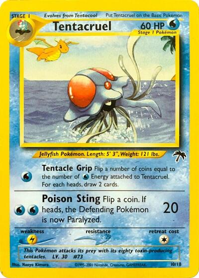 Tentacruel #10 Southern Islands