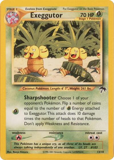 Exeggutor #13 Southern Islands
