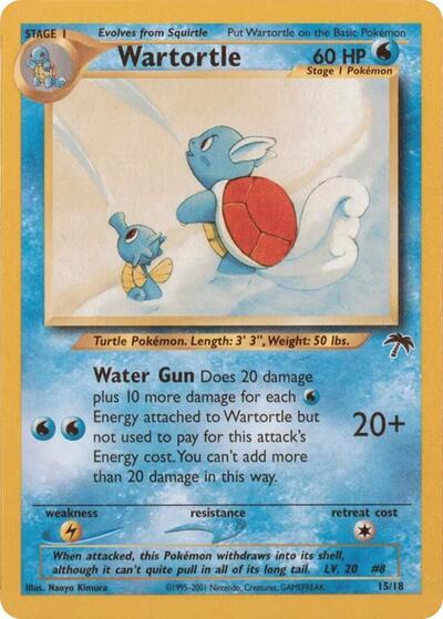 Wartortle #15 Southern Islands