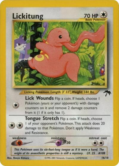 Lickitung #16 Southern Islands
