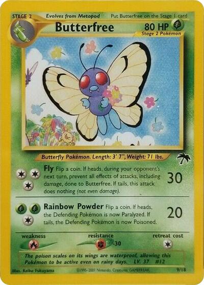 Butterfree #9 Southern Islands