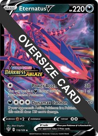Eternatus V #116 Jumbo Cards