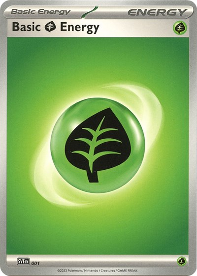 Basic Grass Energy #1 Scarlet & Violet Energies