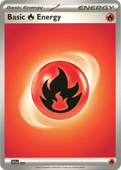 Basic Fire Energy #2 Scarlet & Violet Energies