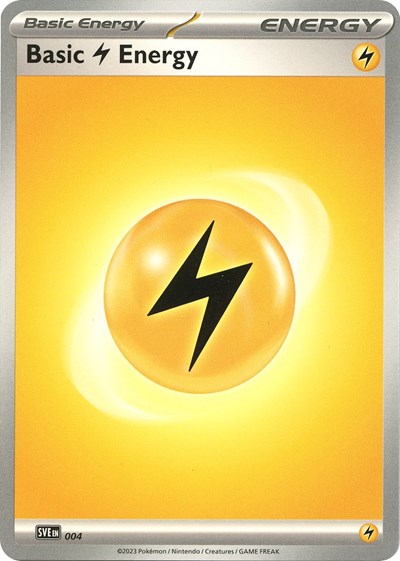 Basic Lightning Energy #4 Scarlet & Violet Energies