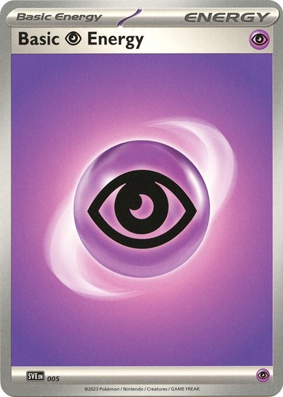 Basic Psychic Energy #5 Scarlet & Violet Energies