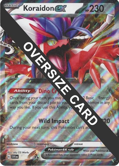 Koraidon ex Jumbo Cards