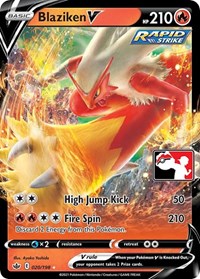 Blaziken V #20 Prize Pack Series Cards